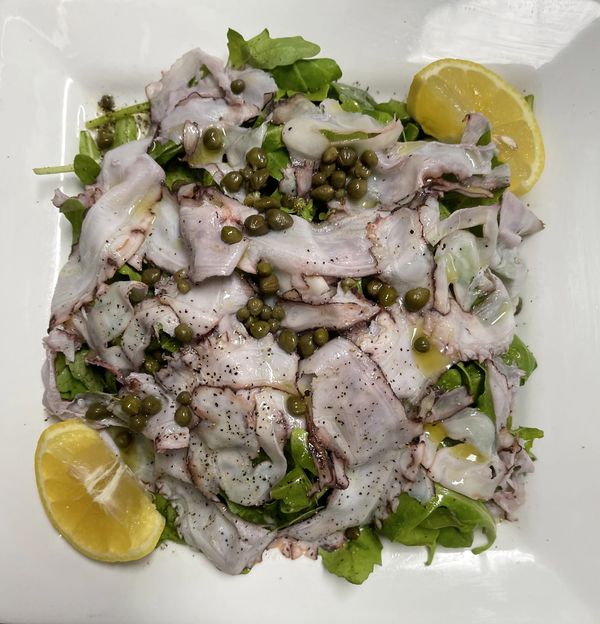Octopus Carpaccio