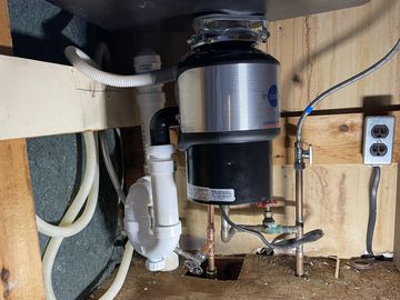 Garbage Disposal Installation.