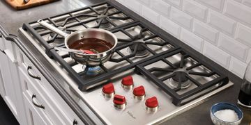 Gas cook top Installation.