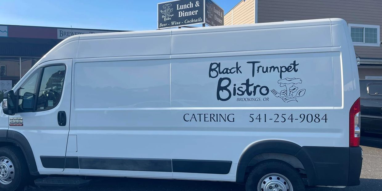 Black Trumpet Bistro Catering! Brookings, Oregon. Full service catering.