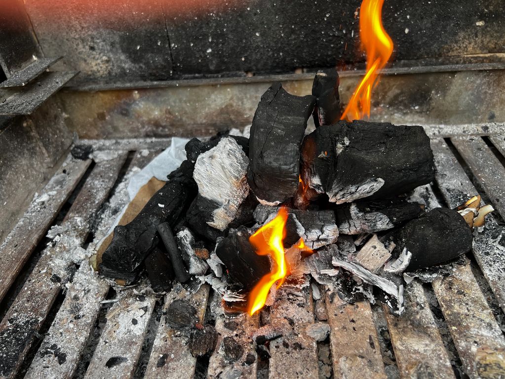 We put this wood fire grill to use everyday