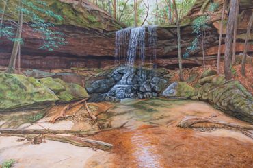 Turkey Foot Falls in Bankhead National Forest