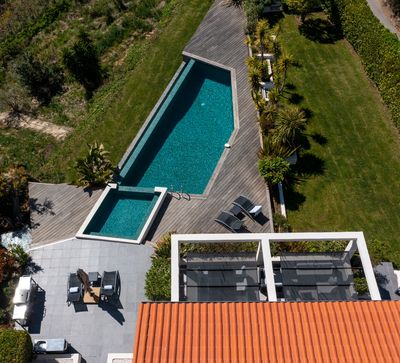 Aerial pool