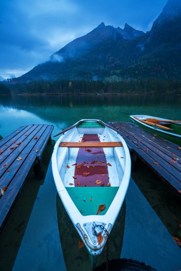 Morgenstimmung am Hintersee in Berchtesgaden