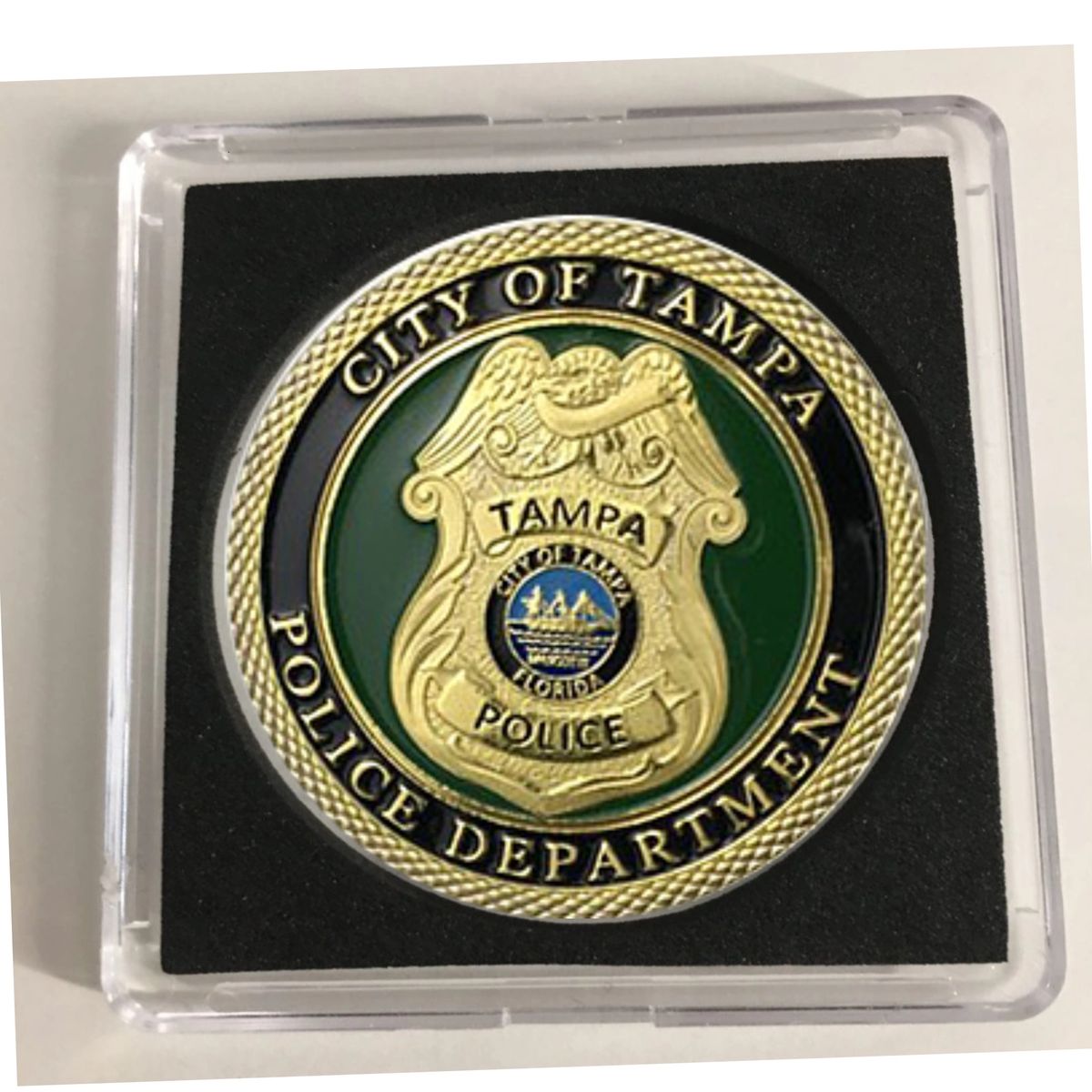 TAMPA FLORIDA POLICE DEPARTMENT Collectible Challenge Coin