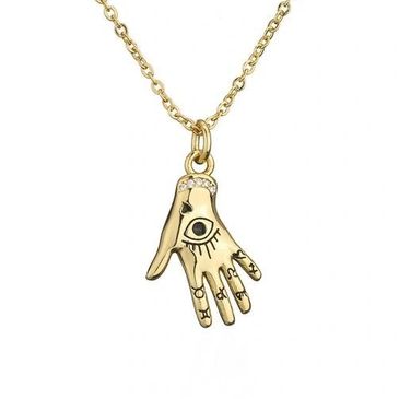 All fortune hand necklace 