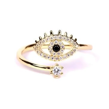 Evil eye ring