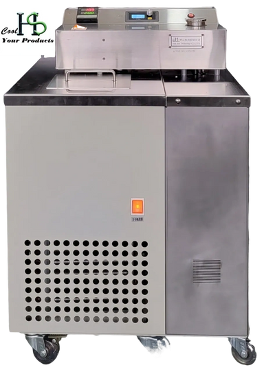 The HS63113F chiller features adjustable liquid temperature and flow rate.