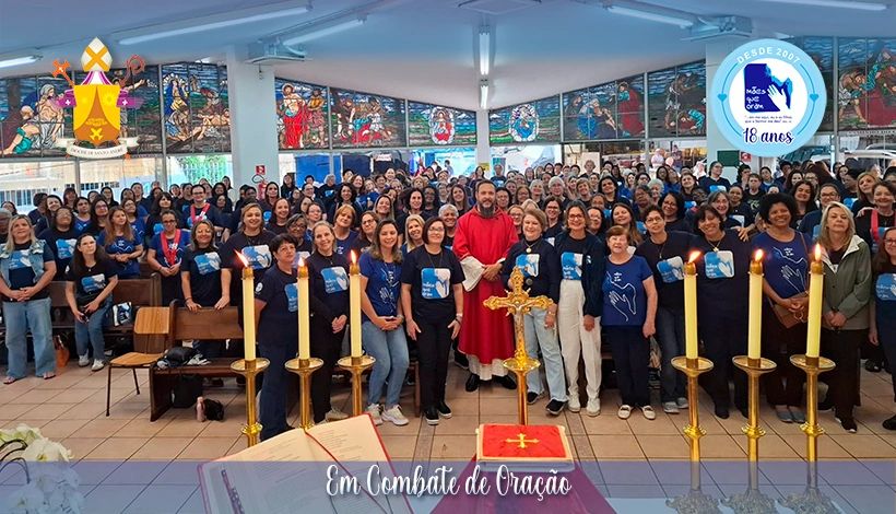 Aniversário de 18 anos do Movimento Mães que Oram Diocese Santo André- SP.