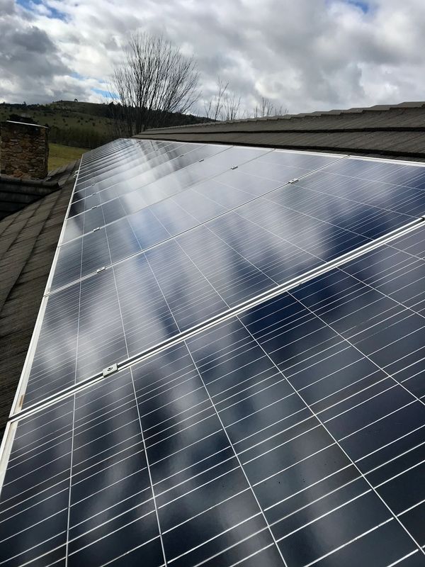 clean solar panels 