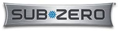 image of Sub-Zero logo with bold metallic text on a black and silver background.
