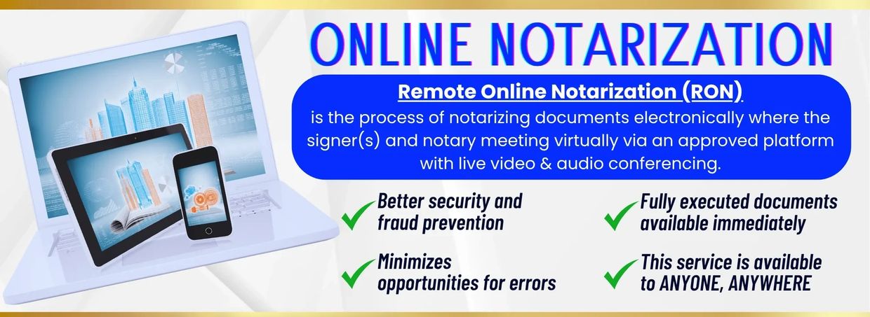 Online Notary is a Notary that's Online Notarizations with Notary Public and E-Notary & Notarization