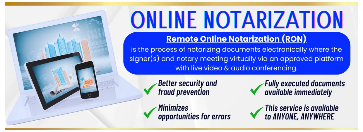 Online Notary is a Notary that's Online Notarizations with Notary Public and E-Notary & Notarization