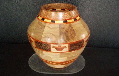 Southwest Thunderbird Specialty Vase