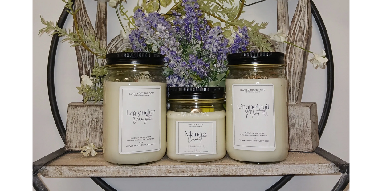 Soy Wax Candles & Melts – Joyful Home Inc.