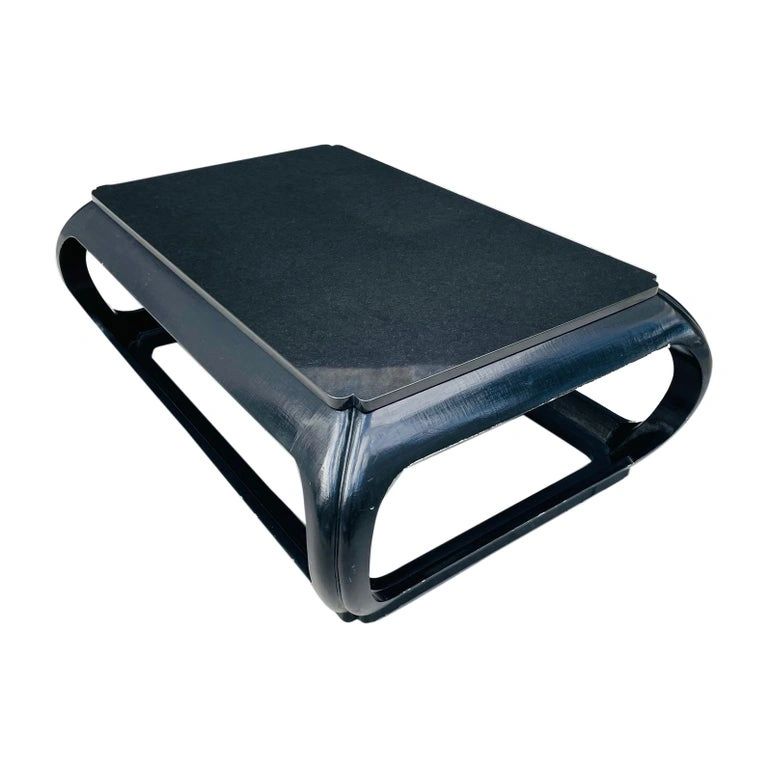 Coffee Table With a Stone Top by Sally Sirkin Lewis for J. Robert Scott