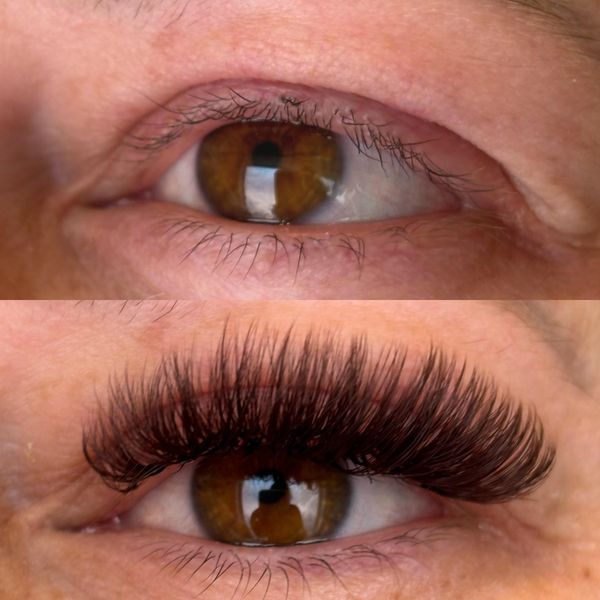 BROWN volume lashes