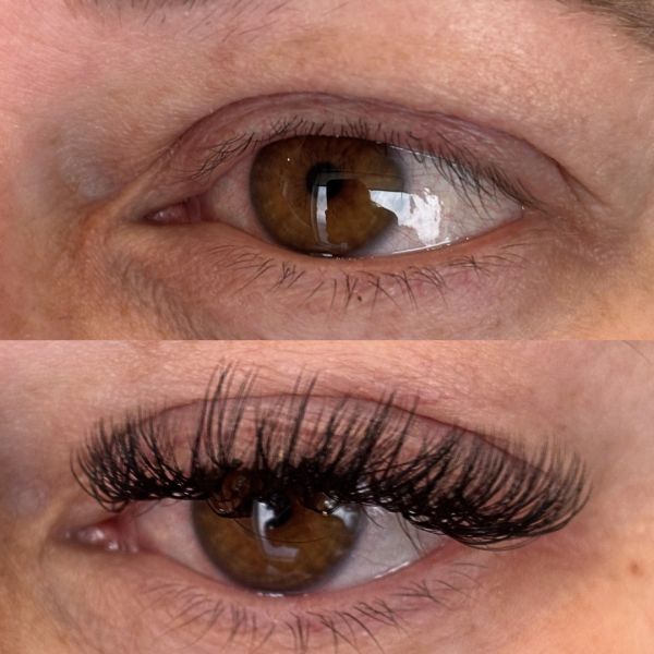 Hybrid Y lash set