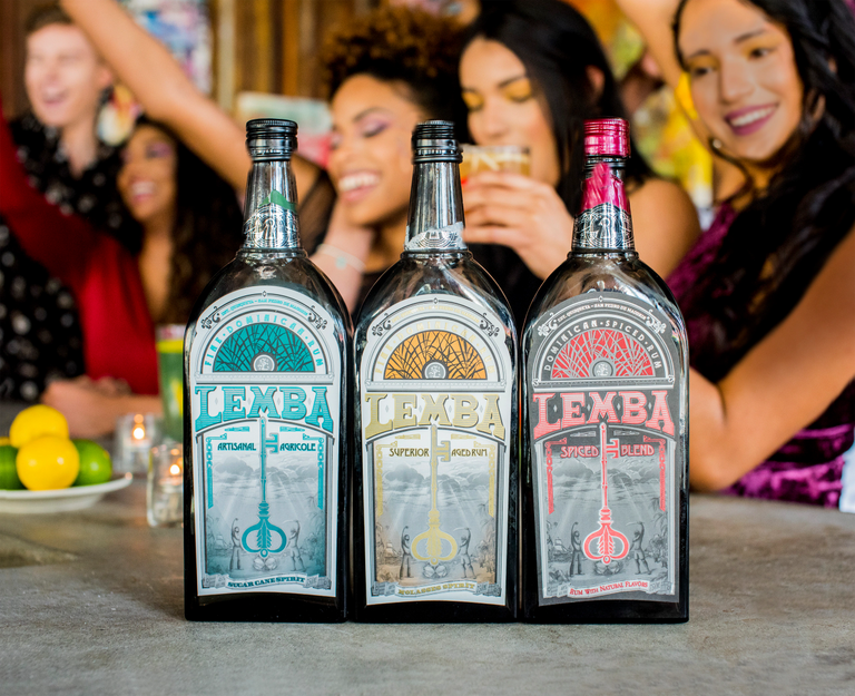 Lemba Rum Bottles