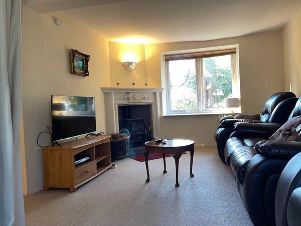 Pool living room at Family Holiday cottages mid wales