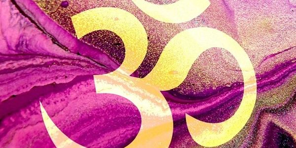 Om Spiritual Symbol: by artist Megan Capaldi-Tallon.