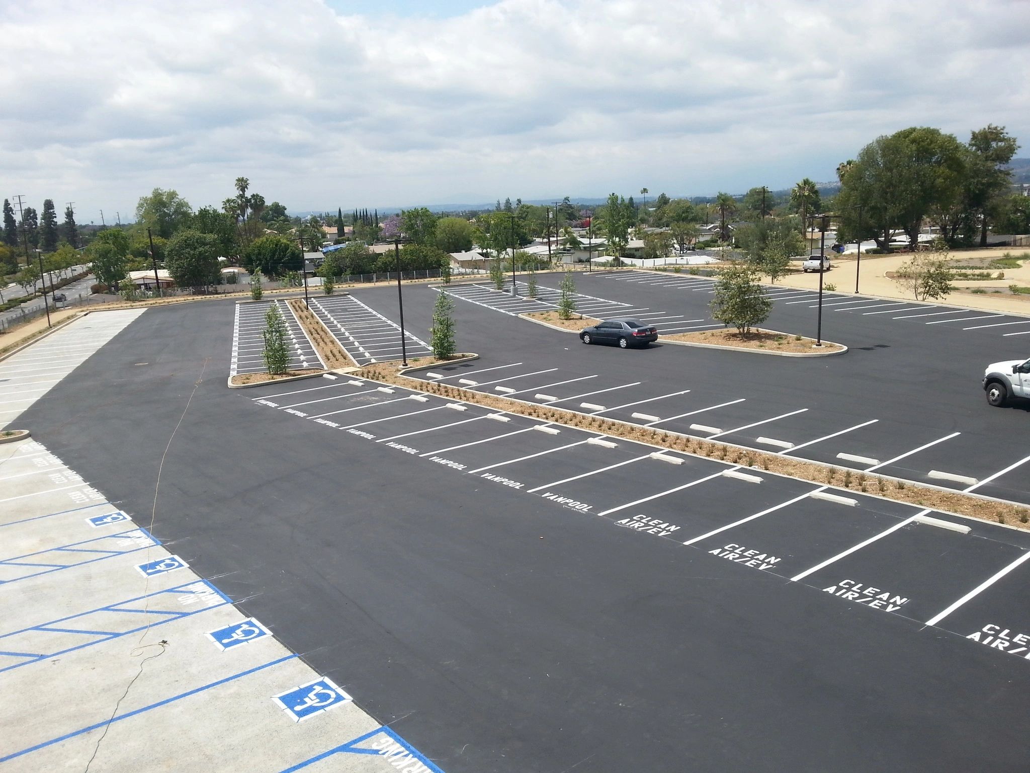 Demolition
Grading
Paving
Striping 