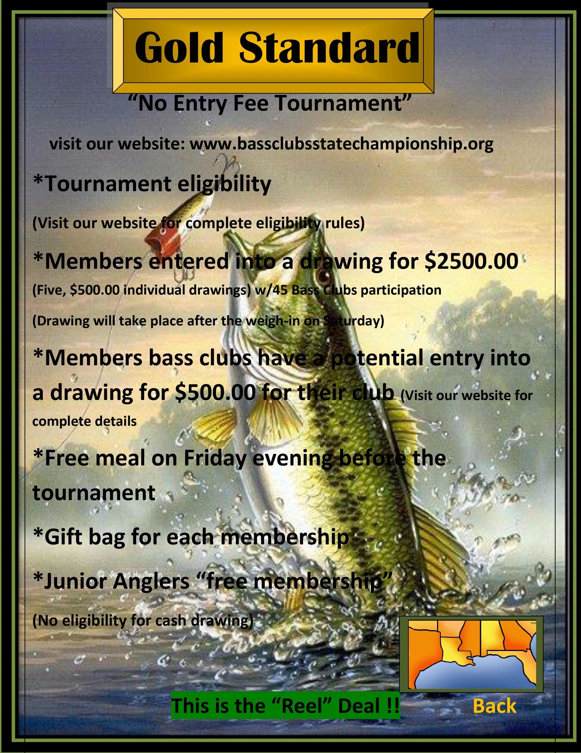 Membership Benefit Bass Clubs State Championship