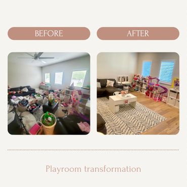 Play room organization
