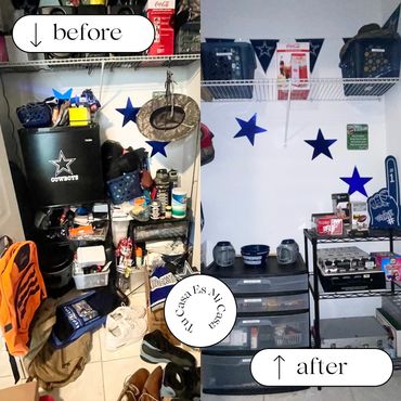 Organized closet