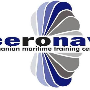 Logo of a maritime training center.