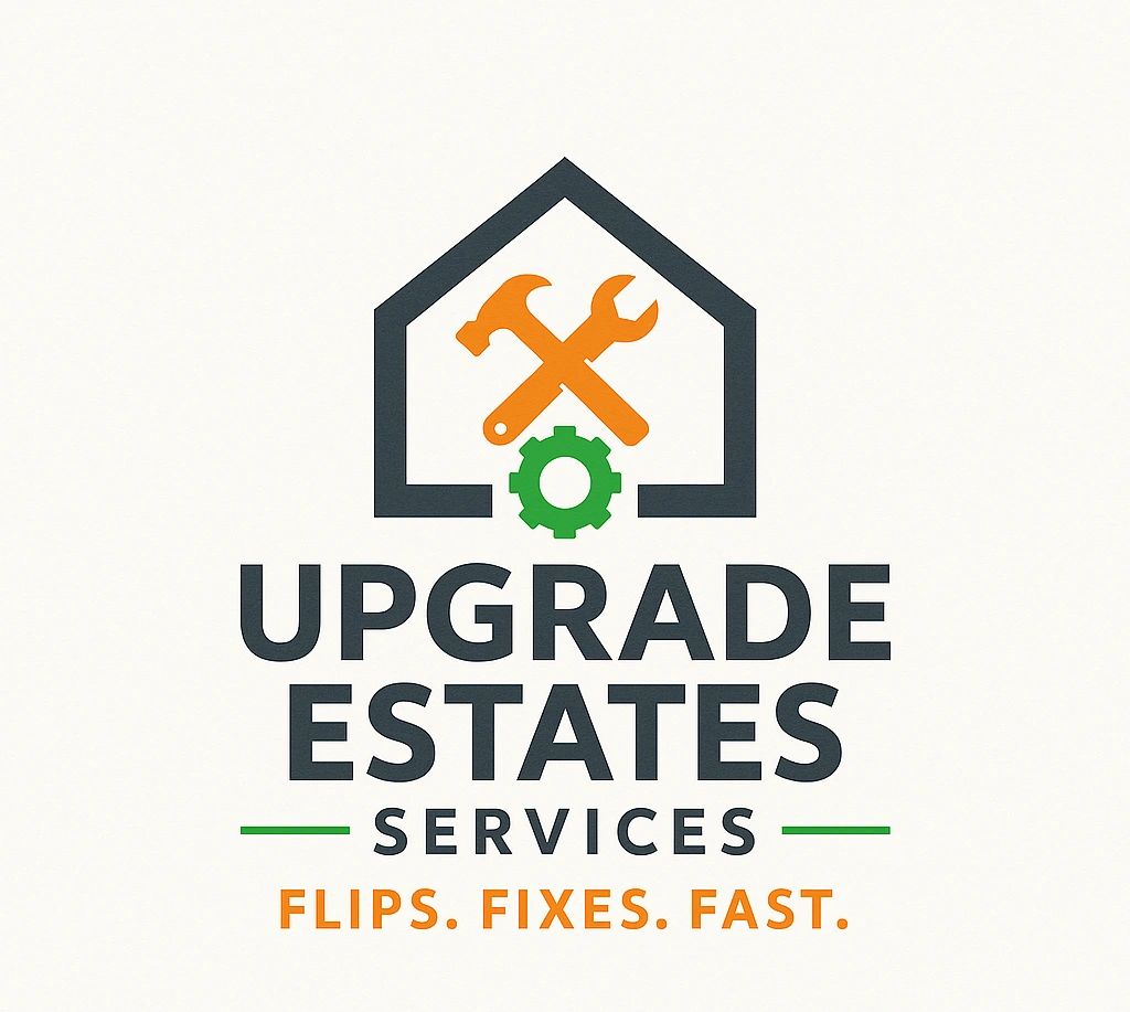 Upgrade Estates - Services Logo and Tag Line