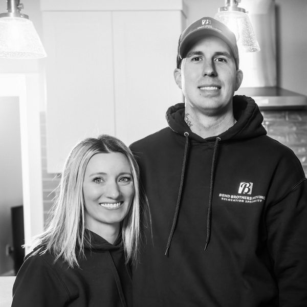 Bend Brothers Moving Owners Chad and Stephanie Cessna