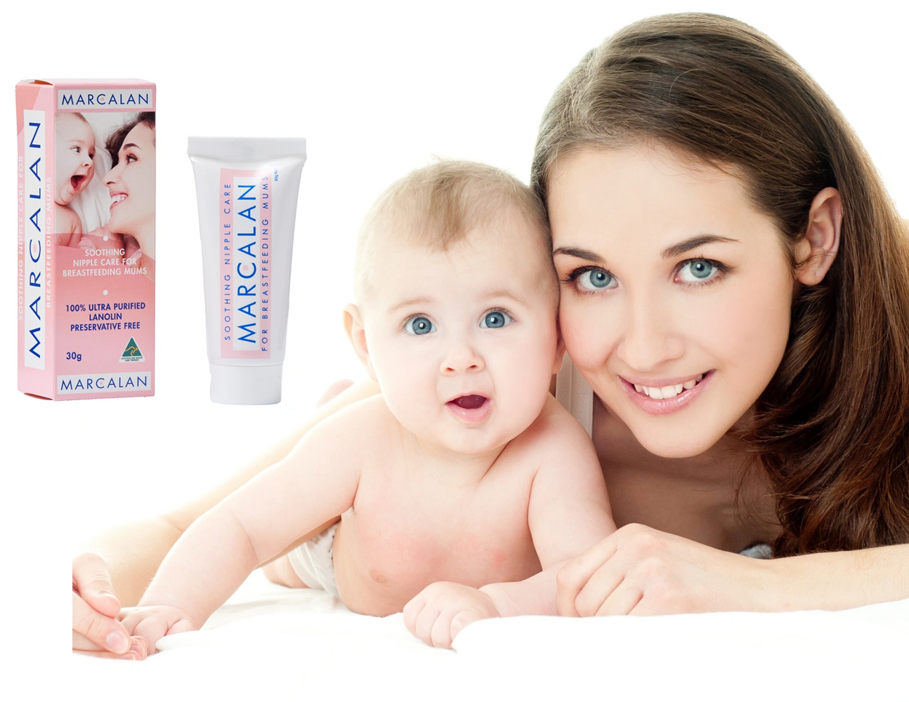Sore Nipples - MARCALAN Nipple Cream for Breastfeeding Mums