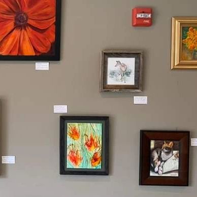 An art gallery show.