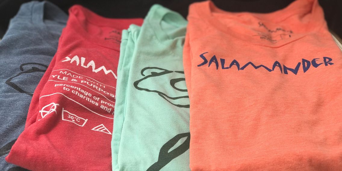 Assortment of Salamander tees.