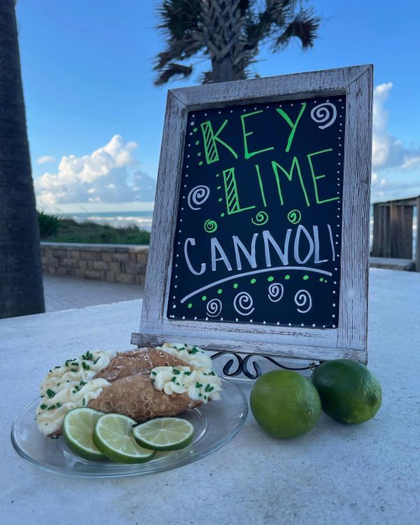 Key Lime Cannoli