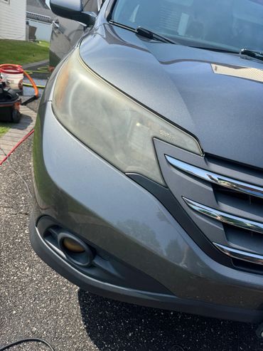 Headlight restoration -Before