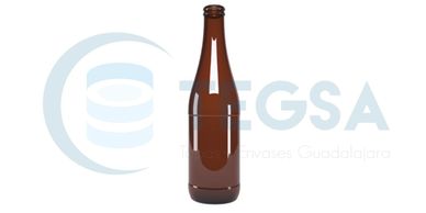 botella de vidrio para cerveza