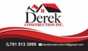 Derek Construction inc.
