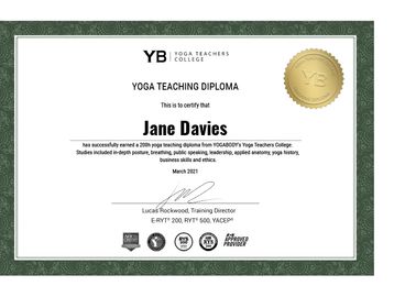 Yoga Teaching Diploma