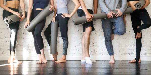 In-person yoga classes