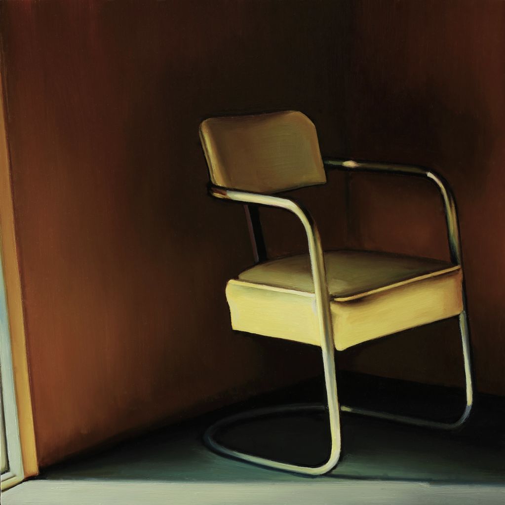 Canyon Chair #9, Oil on Panel, 6"x6", 2022