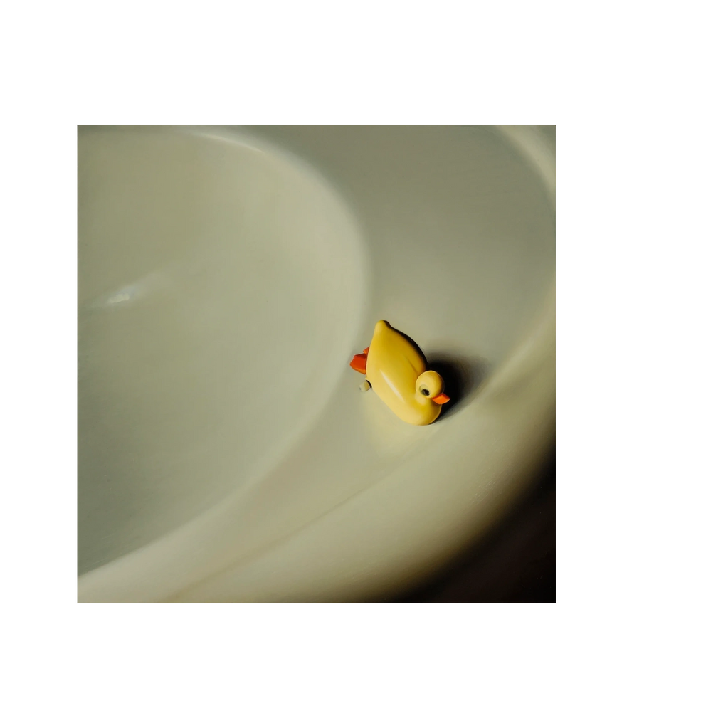 Bathtubbie Collection #77, Oil on Panel, 6"x6", 2009