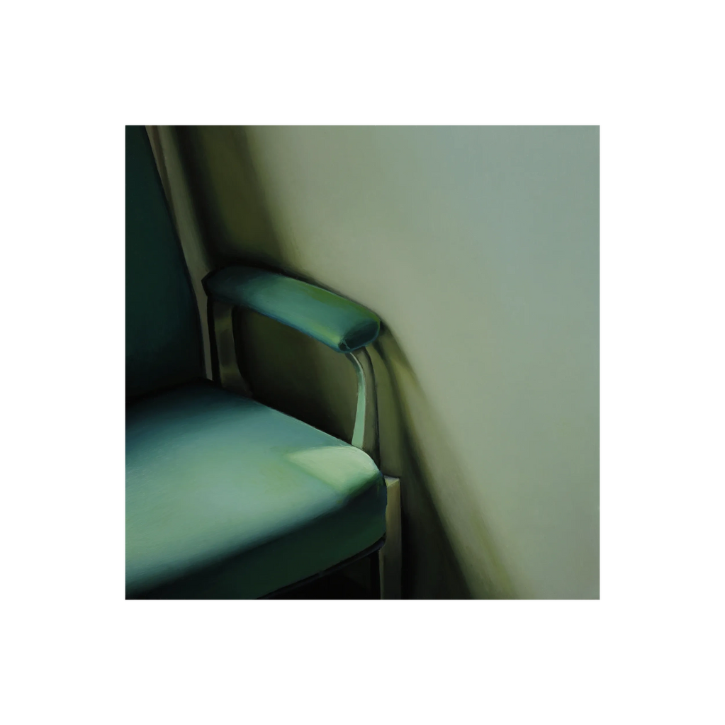 Train Chair #56, Oil on Panel, 6"x6", 2022