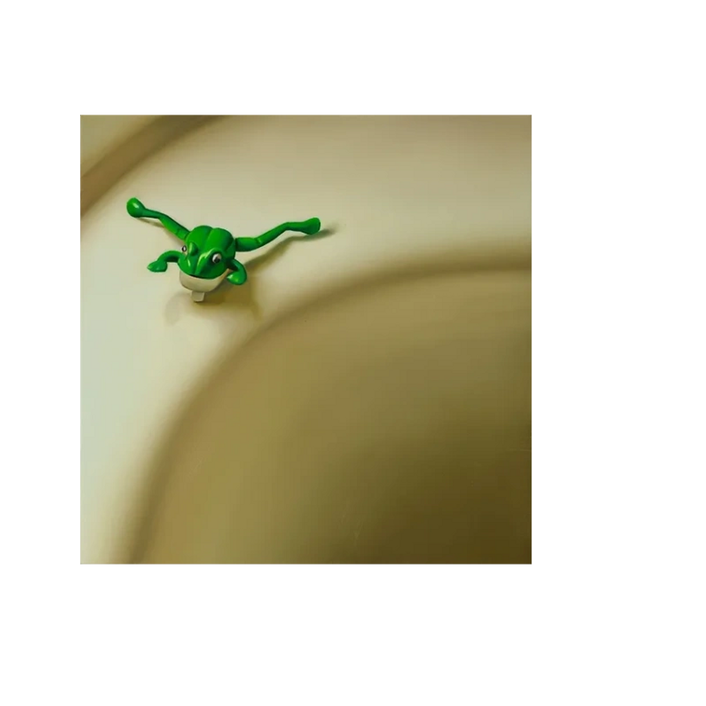 Bathtubbie Collection #86, Oil on Panel, 6"x6", 2011