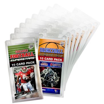 10 card college football and basketball fan out spread