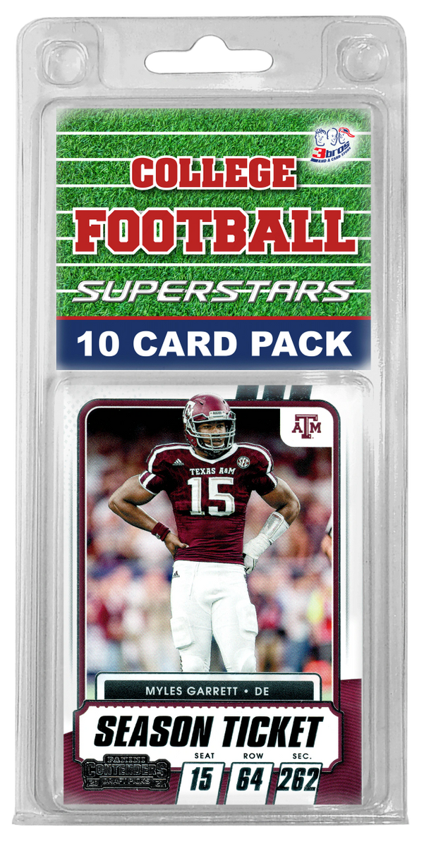 Texas A&M Aggies | College Football Texas A&M Aggies Superstars Starter Kit  | 10-Card Pack