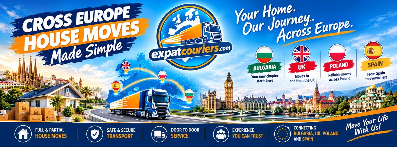 European house moving service connecting multiple countries with secure transport.