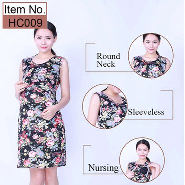 Modal short sleeve maternity breastfeeding dress,maternity nursing clothes,nursing wear