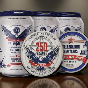 Navy Coin & 6 Pack Bundle 